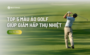 Top 5 màu áo golf giảm hấp thụ nhiệt