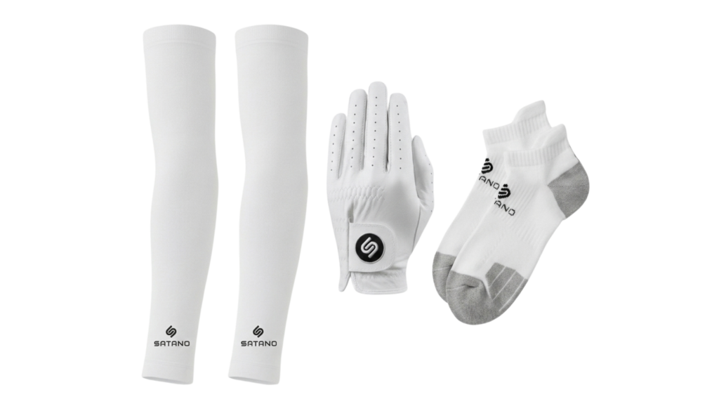 Combo Găng tay, Ống tay và Tất Satano cao cấp