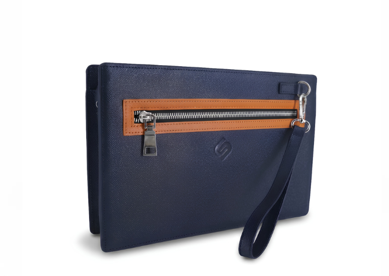 Túi Clutch Nam LD02 xanh