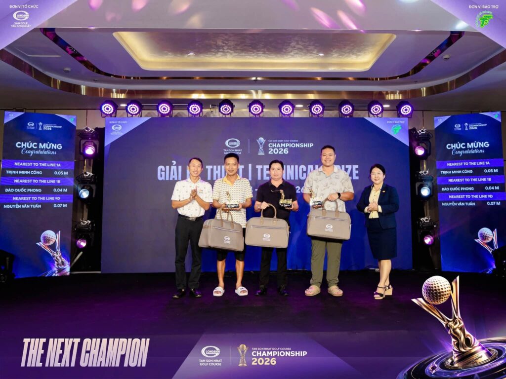 Lễ trao giải vòng 4 -Tan Son Nhat Golf Course Championship 2026